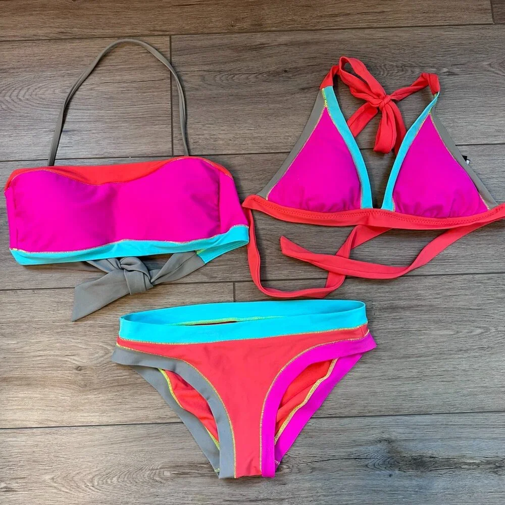 ABS Allen Schwarts Bikini Set - Picture 1 of 8